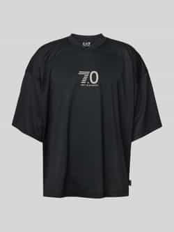 EA7 Emporio Armani T-shirt met statementstitching model 'TRAIN 7.0'