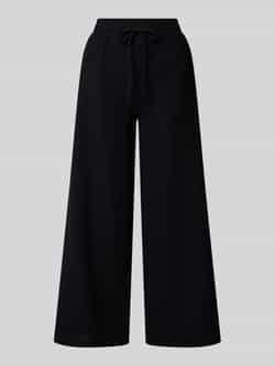 Christian Berg Woman Wide leg stoffen broek in verkorte pasvorm