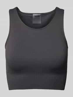AIMN Korte top met ronde hals