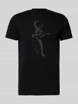 Karl Lagerfeld T-shirt met strass-steentjes