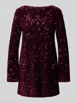 Only Nauwsluitende cocktailjurk met pailletten model 'ANIKA'