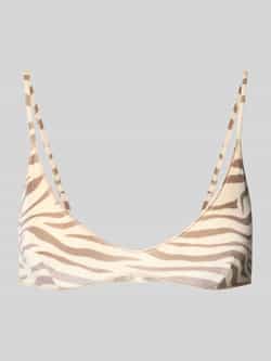 Bikinitop met all-over dierenprint model ‘Paloma’