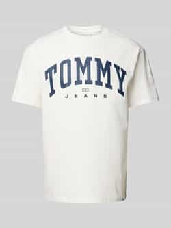 TOMMY JEANS T-shirt TJM REG ARCH VARSITY TEE EXT