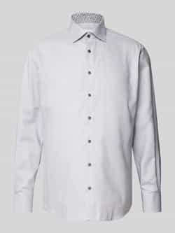 Eterna Overhemd met lange mouwen Comfort fit NON IRON (strijkvrij)