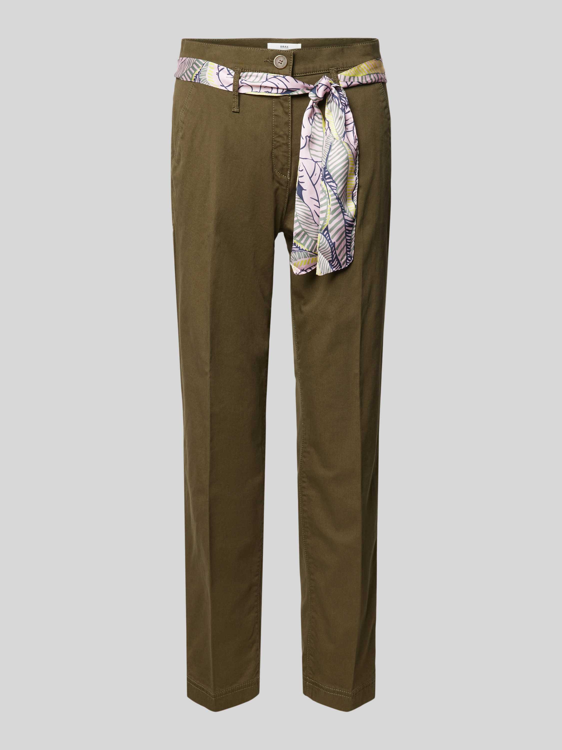 BRAX Slim fit broek met verkort model 'Style. Mel'