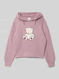 S.Oliver RED LABEL Regular fit hoodie met beermotief