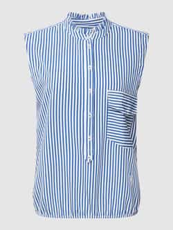 Emily Van den Bergh Blouse met opstaande kraag