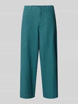 Q S by s.Oliver wide leg broek petrol