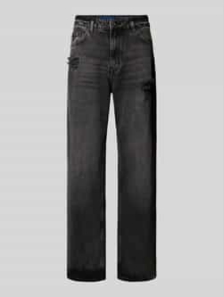 Hugo Blue Loose fit jeans van puur katoen model 'LENI_B'