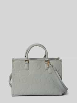 VALENTINO BAGS Handtas met structuurmotief met label model 'SAMBA'