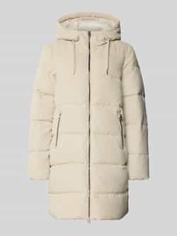 Only Regular fit gewatteerde lange jas van corduroy model 'DOLLY'