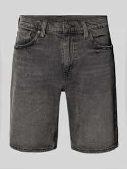 Levi's Korte regular fit jeans met knoopsluiting