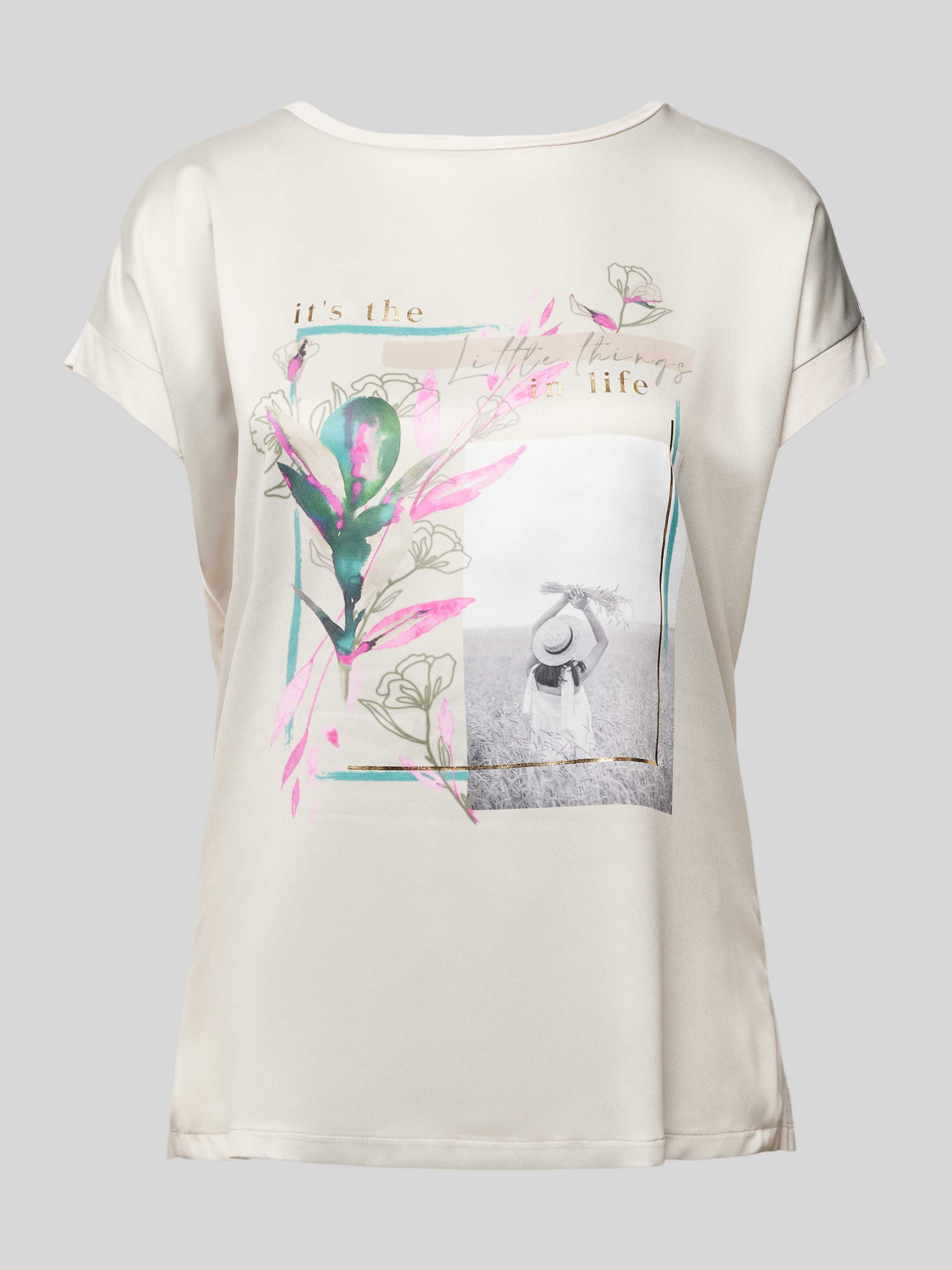 Christian Berg Woman T-shirt met motiefprint
