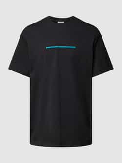 Calvin Klein Geëmbosseerd Logo Heren T-shirt Black Heren