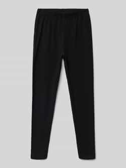 S.Oliver RED LABEL Slim fit legging van katoenmix met elastische band