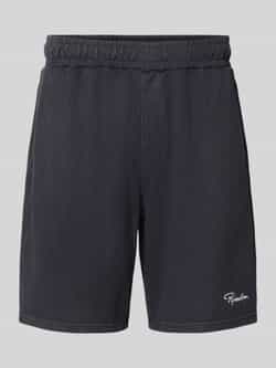 Pegador Relaxed fit korte broek in riblook model 'SIGNAR'