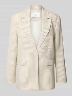 YAS Regular fit blazer van een mix van viscose en linnen model 'LIRU'