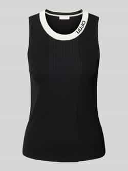 LIU JO SPORT Tanktop met structuurmotief