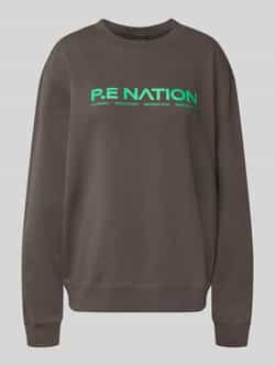 P.E Nation Oversized sweatshirt van puur biologisch katoen model 'Qualify'