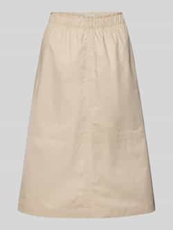 Christian Berg Woman Midirok met elastische band en steekzakken