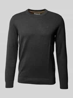 Tom Tailor Gebreide pullover met ronde hals