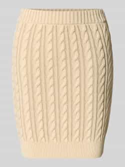 Guess Knielange rok met ribboorden model 'GISELLE'