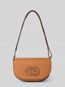 Guess Schoudertas in leerlook met logostitching model 'Calebra'