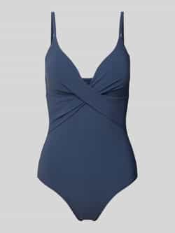 Barts corrigerend badpak Solid donkerblauw