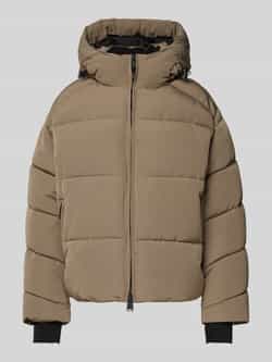 WITHBLACK Regular fit gewatteerd jack met tweewegritssluiting