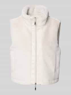 Monari Gilet met opstaande kraag