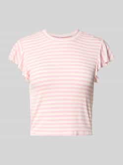 Only Regular fit T-shirt van viscosemix model 'BELIA'