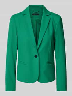 Comma Blazer met strookzakken