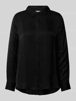 Street One Regular fit blouse met doorknoopsluiting