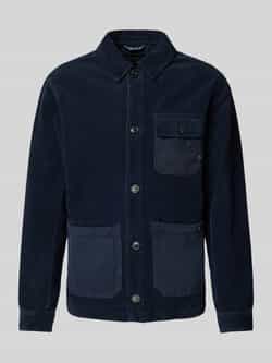 Scotch & Soda Corduroy jack met opgestikte zakken