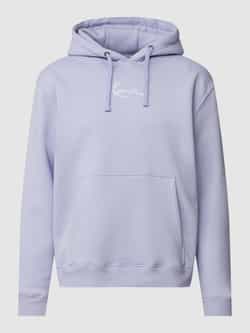 Karl Kani Hoodie met labelstitching