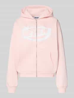 Review Sweatjack met logo en kangoeroezak