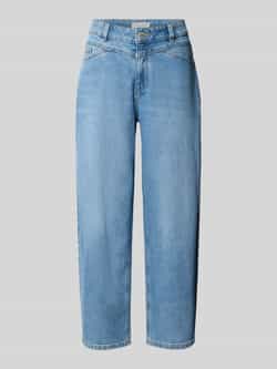 Christian Berg Woman Barrel jeans met steekzakken