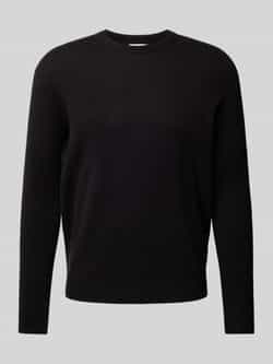 American vintage Gebreide pullover met ribboorden model 'RAXOW'
