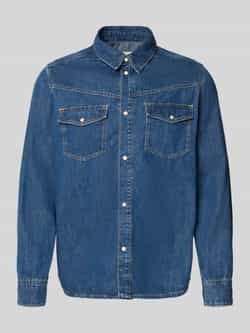 Pepe Jeans Regular fit jeansoverhemd van puur katoen model 'BROOKS'