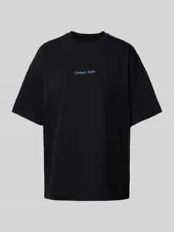 Carhartt Work In Progress T-shirt met labelprint