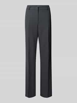Someday. Flared cut broek met persplooien model 'Cleona classic'