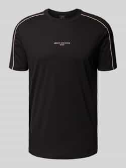Armani Exchange T-shirt met labelprint