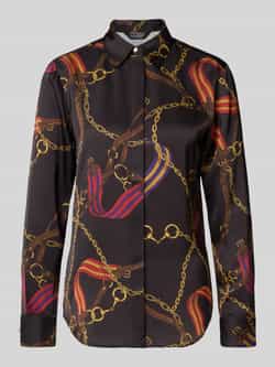 Lauren Ralph Lauren Overhemdblouse met blinde knoopsluiting model 'KRISTY'