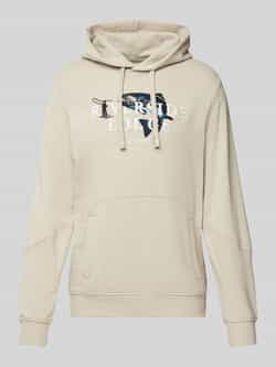s.Oliver RED LABEL Regular fit hoodie met borduursel en kangoeroezak