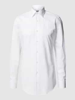 Boss Slim fit zakelijk overhemd van popeline met extra lange mouwen