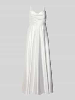 Laona Regular fit avondjurk met vetersluiting