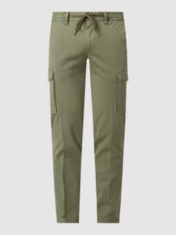 MARC O POLO Shaped fit cargobroek met stretch model 'Stig'