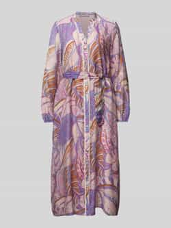 Christian Berg Woman Selection Midi-jurk met V-hals