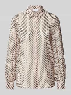 Jake*s Collection Slim fit blouse met manchetten