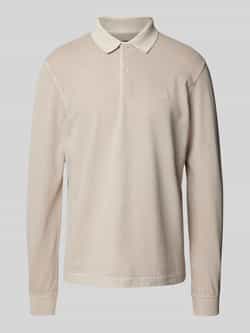 Marc O'Polo Regular fit poloshirt met labelstitching